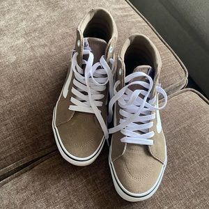 Vans brown high tops
